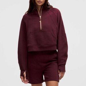NWT lululemon Scuba Oversized 1/2 Zip M/L